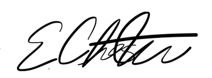 Elliott Chester's signature